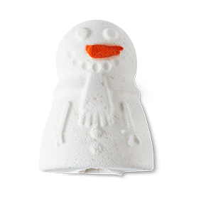Snowman Finger Puppet bomba de baño